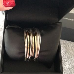 SOLD     DAVID YURMAN CROSSOVER CUFF BRACELET